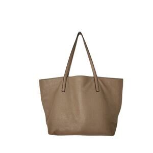 Michael Kors Women's Beige Large Pebbled Leather Tote Shoulder Bag